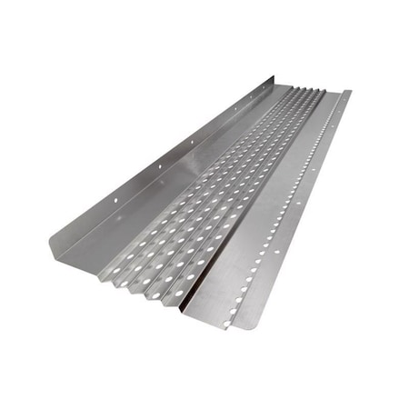 United Gutter Guard United Gutter Guard 2 in. H X 6 in. W X 30 ft. L Silver Aluminum Gutter Guard UG30AAM